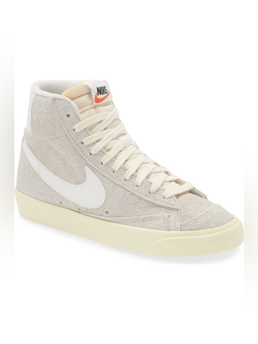 Nike Blazer Mid '77 Vintage High Top Sneakers in Light Bone Alabaster - Picture 15 of 15